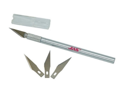 Нож Jas 4026, алюминиевая ручка и 4 лезвия