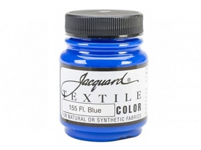 Jacquard Textile Color, JAC155, Синяя флуоресцентная, 67 мл