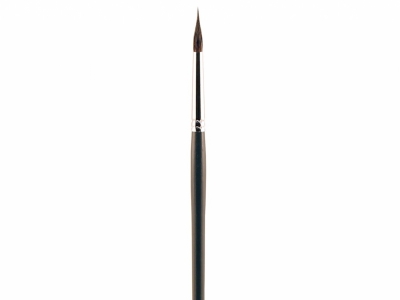 Круглая кисть "Line" № 7 (4 мм), белка, ручка средней длины
