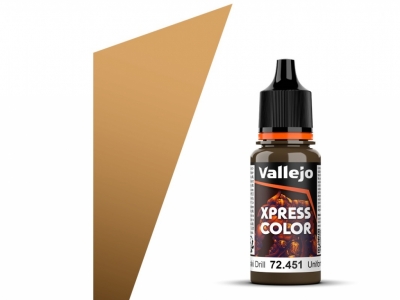 Vallejo Xpress Color, 72.451, Khaki Drill, Хаки, 18 мл