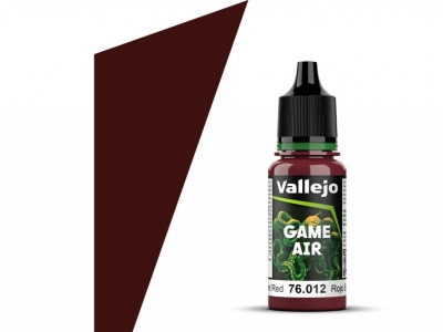 Vallejo Game Air, 76.012, Scarlet Red, Ярко-красный, 18 мл
