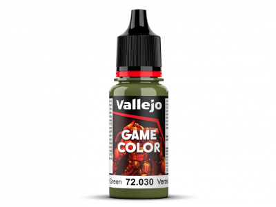 Vallejo Game Color, 72.030, Goblin Green, Цвет зелёного гоблина, 18 мл