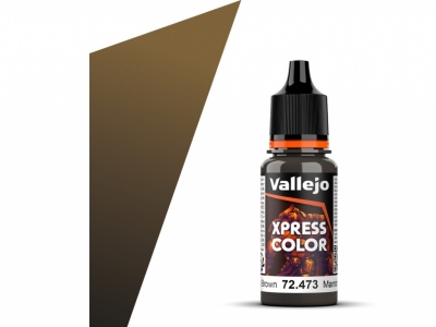 Vallejo Xpress Color, 72.473, Battledress Brown, Коричневое обмундирование, 18 мл