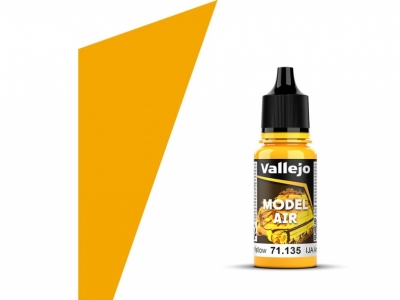 Vallejo Model Air, 71.135, Хромовый жёлтый армии Японии, 18 мл