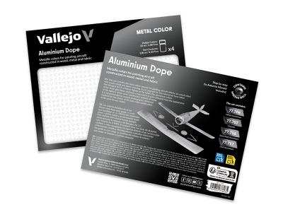 Набор красок Aluminium Dope, 77.603