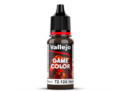 Vallejo Game Color, 72.124, Gorgon Brown, Коричневая горгона, 18 мл