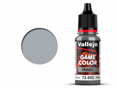Vallejo Game Color, 72.052, Silver, Металлик серебро, 18 мл