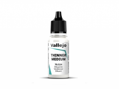 Vallejo Thinner Medium, 70.524, Разбавитель, 18 мл