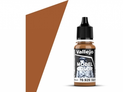 Vallejo Model Color, 70.929, Light Brown, Светло-коричневая, 18 мл