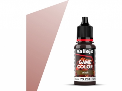 Vallejo Game Color, 73.204, Flesh Wash, Проливка, Телесная, 18 мл