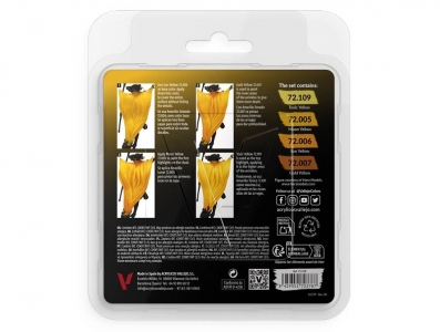 Набор красок Yellow Color Set для кисти, 72.378