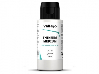 Vallejo Thinner Medium, 73.524, Разбавитель, 60 мл