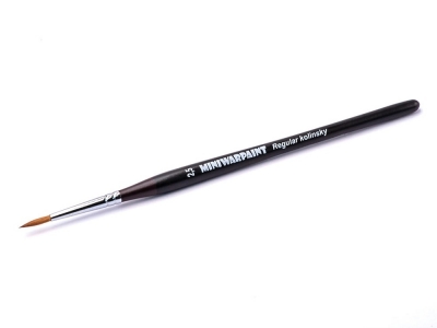 Круглая кисть "Regular" № 2,5 (2,5 мм), колонок, короткая ручка