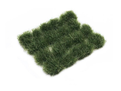 Vallejo SC427 Wild Tuft – Strong Green, Дикая трава – Ярко-зелёная, высота 12 мм, 17 шт.
