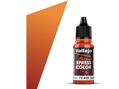 Vallejo Xpress Color, 72.455, Chameleon Orange, Оранжевый хамелеон, 18 мл