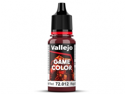 Vallejo Game Color, 72.012, Scarlet Red, Ярко-красная, 18 мл