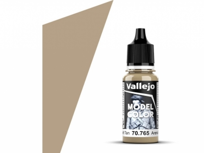 Vallejo Model Color, 70.765, Desert Tan, Пустынный камуфляж, 18 мл