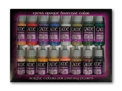 Набор красок Extra Opaque Colors для кисти, 72.290