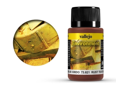 Vallejo Environment Rust Texture, 73.821, ржавчина, 40 мл