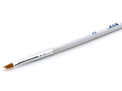 Ретушная кисть Jas 3632 № 2, синтетика, короткая ручка