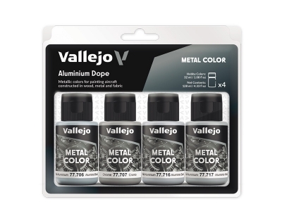 Набор красок Aluminium Dope, 77.603