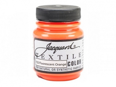 Jacquard Textile Color, JAC152, Оранжевая флуоресцентная, 67 мл