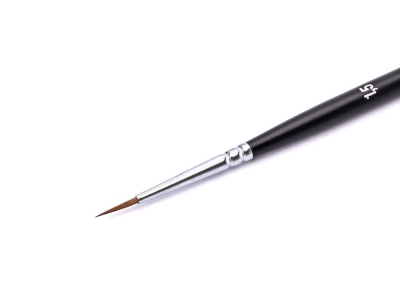 Круглая кисть Roubloff 1015 № 1,5 (1,5 мм), колонок, короткая ручка