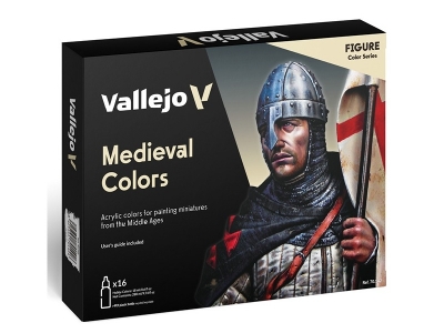 Набор красок Medieval Colors для кисти, 70.142