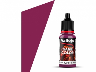 Vallejo Game Color, 72.014, Warlord Purple, Красновато-фиолетовый, 18 мл