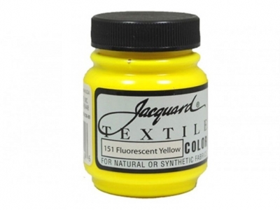 Jacquard Textile Color, JAC151, Жёлтая флуоресцентная, 67 мл