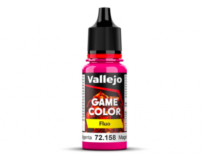 Vallejo Game Color, 72.158, Fluo Magenta, Неон маджента, 18 мл