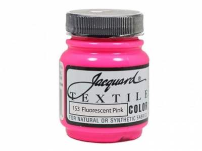 Jacquard Textile Color, JAC153, Розовая флуоресцентная, 67 мл