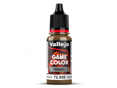 Vallejo Game Color, 72.056, Glorious Gold, Металлик тёмное золото, 18 мл