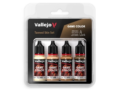 Набор красок Tanned Skin Set для кисти, 72.380