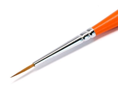 Круглая кисть "Liner" № 1,2 (1,2 мм), колонок, короткая ручка