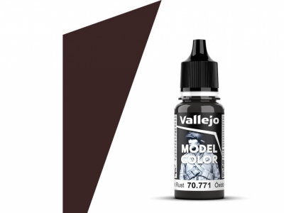 Vallejo Model Color, 70.771, Dark Rust, Цвет тёмной ржавчины, 18 мл