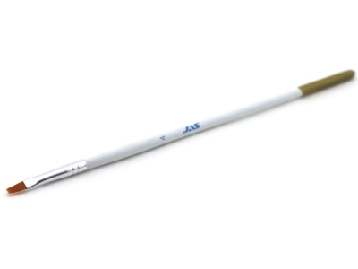 Плоская кисть Jas 3624 № 4, синтетика, короткая ручка