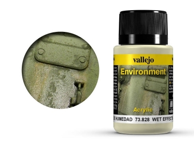 Vallejo Environment Wet Effects, 73.828, следы влаги, 40 мл