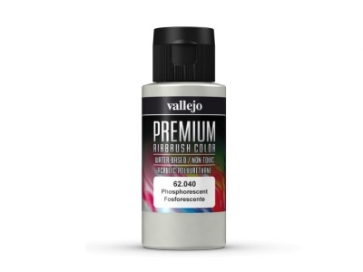 Vallejo Premium AirBrush Color, 62.040, Фосфоресцентная, 60 мл