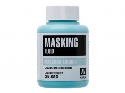 Vallejo Liquid Mask, 28.850, Маскировочная жидкость, 85 мл