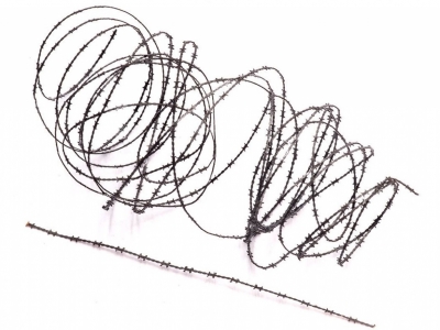 Проволока колючая, размер XS (латунь, набор фототравления)
