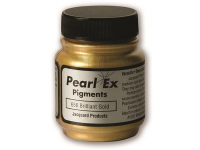 Перламутровый пигмент Jacquard Pearl Ex, JPX656, Блестящее золото, 21,26 г