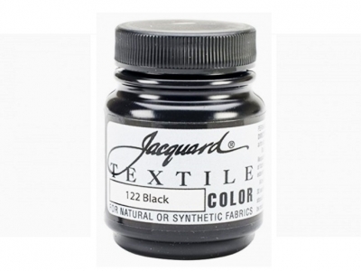 Jacquard Textile Color, JAC122, Чёрная, 67 мл