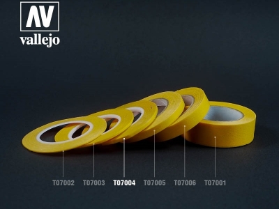 Маскировочная лента Vallejo Masking Tape 3 мм на 18 м (2 шт. в упаковке)