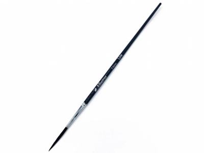 Круглая кисть "Line" № 3 (2 мм), белка, ручка средней длины