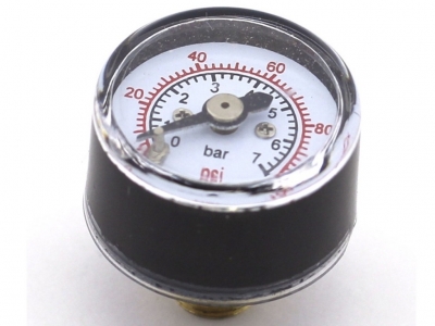 Малый манометр Jas 1802 0 — 7 кг/см2 к компрессорам Jas 1207, 1209, 1215