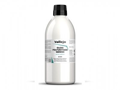 Vallejo Gloss Varnish, 28.650, Глянцевый полиуретановый лак, 500 мл
