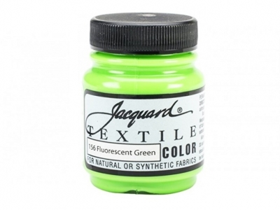 Jacquard Textile Color, JAC156, Зелёная флуоресцентная, 67 мл