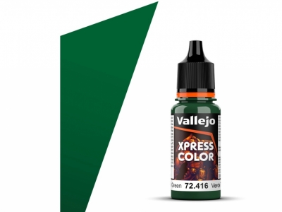 Vallejo Xpress Color, 72.416, Troll Green, Зелёный тролль, 18 мл