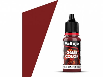 Vallejo Game Color, 72.011, Gory Red, Цвет запёкшейся крови, 18 мл